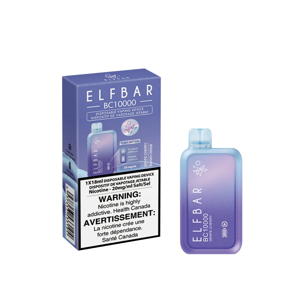 ELFBAR BC10000 - Grape Cherry - Image 2