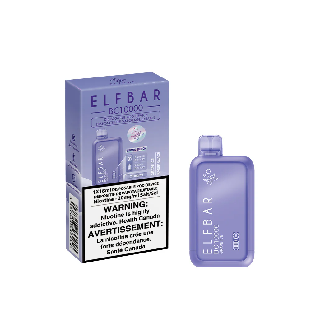 ELFBAR BC10000 - Grape Ice - Image 2