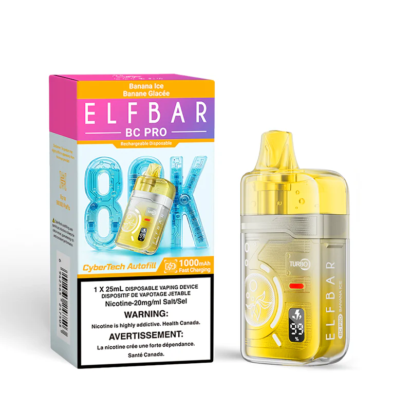 ELFBAR BC Pro 80K - Banana Ice - Image 12