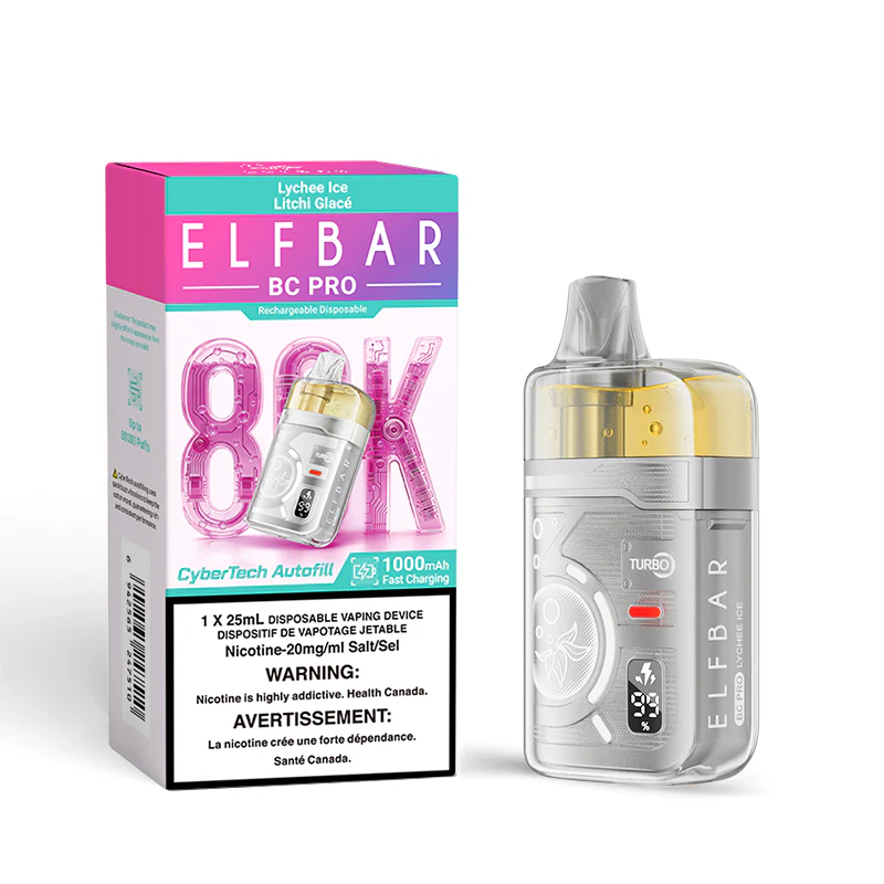 ELFBAR BC Pro 80K - Lychee Ice - Image 12