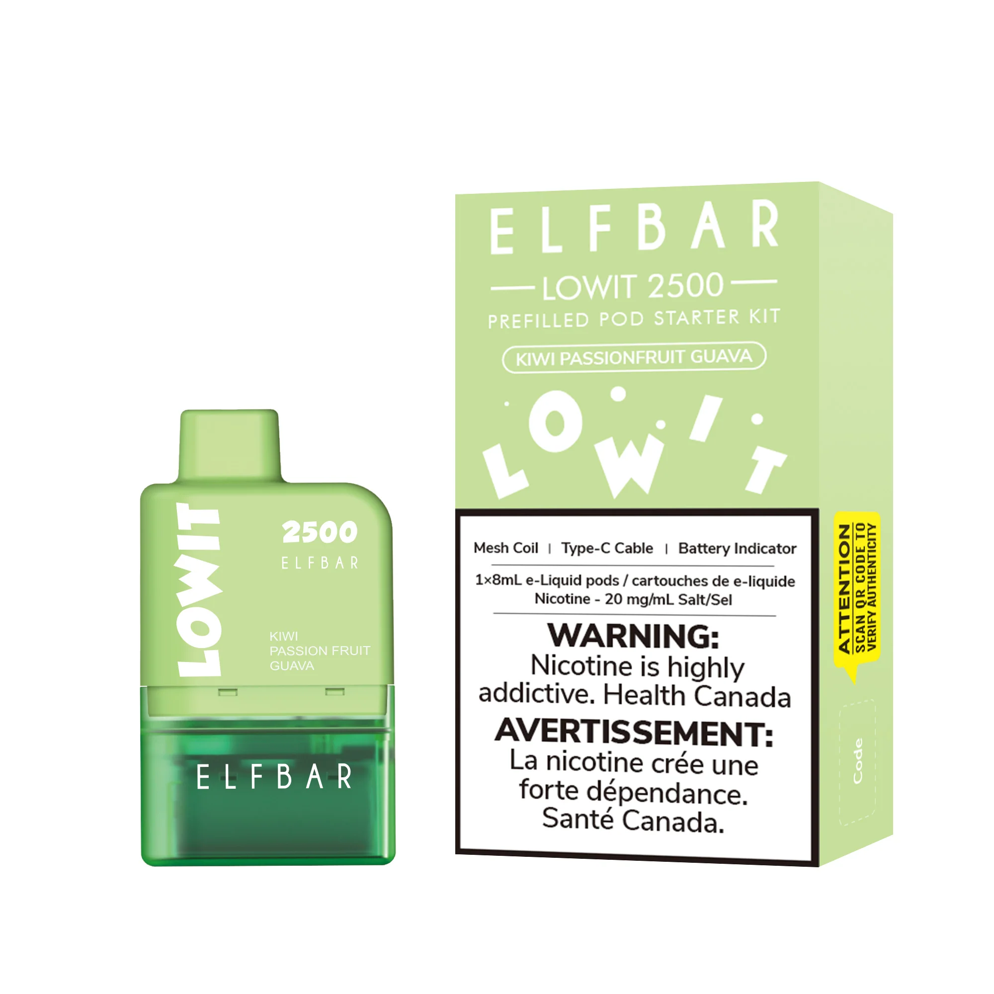 ELFBAR Lowit 2500 Starter Kit - Image 9