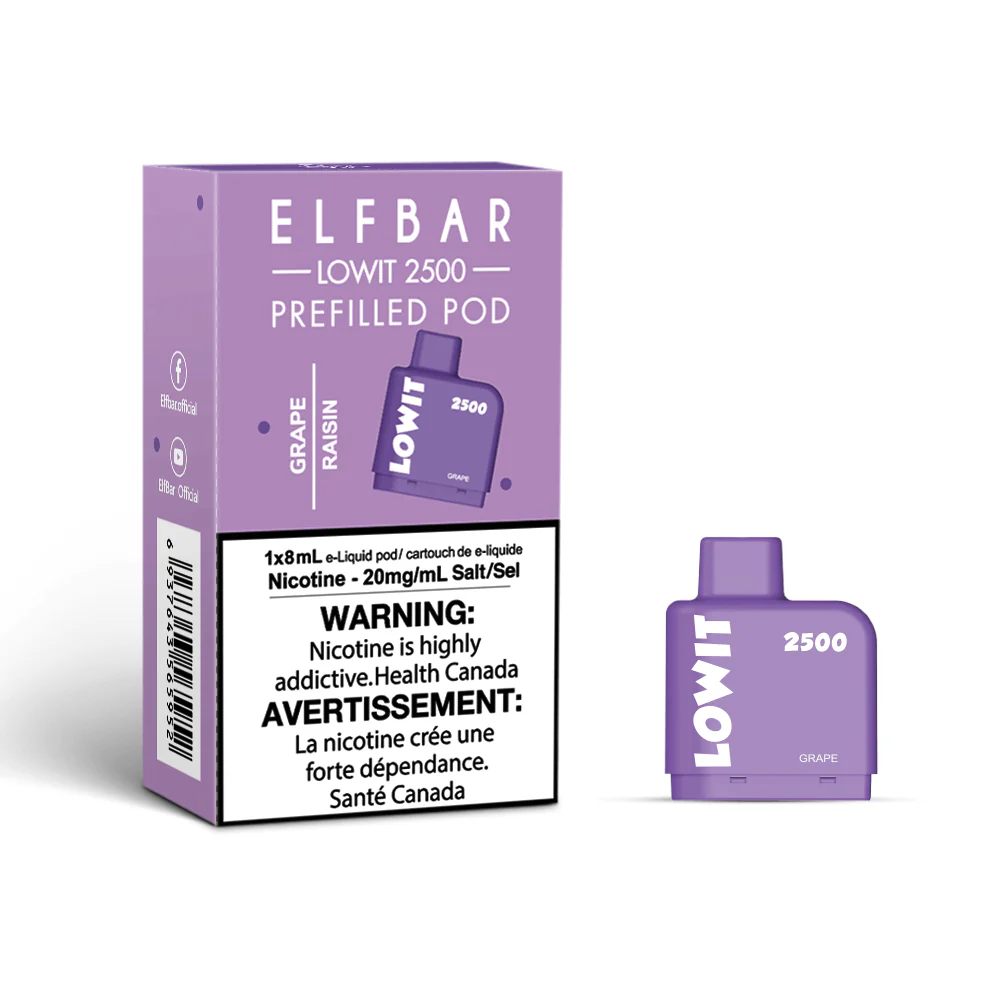 ELFBAR LOWIT 2500 - Grape