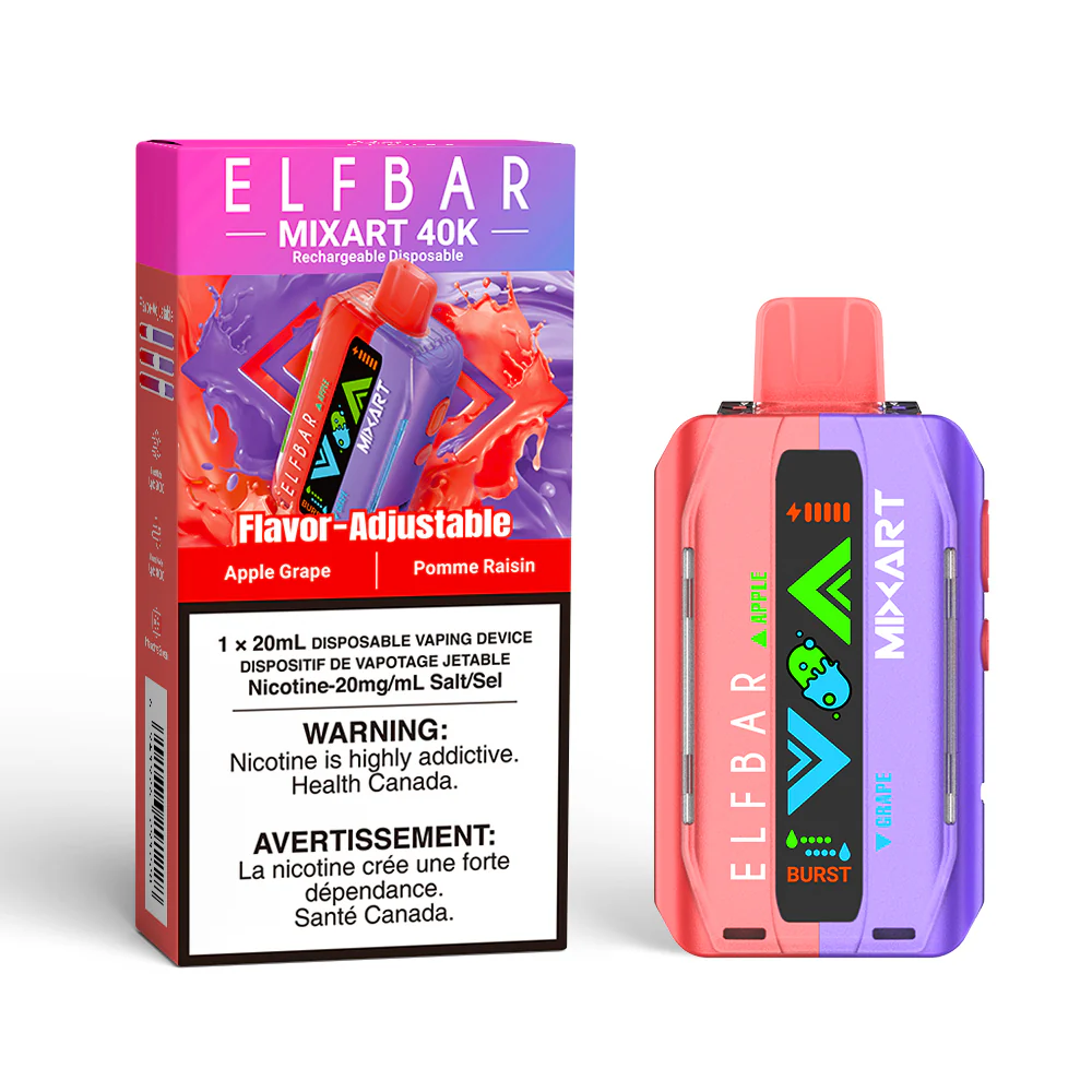 ELFBAR MixArt 40K - Apple Grape
