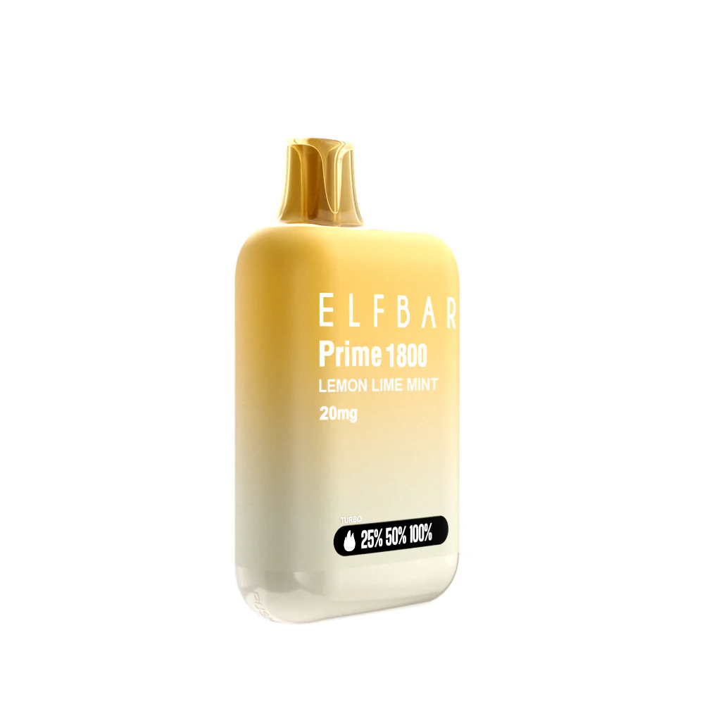 ELFBAR Prime 20mg - Lemon Lime Mint - Image 6
