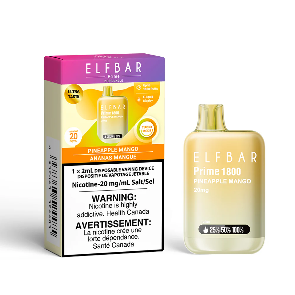 ELFBAR Prime 20mg - Pineapple Mango