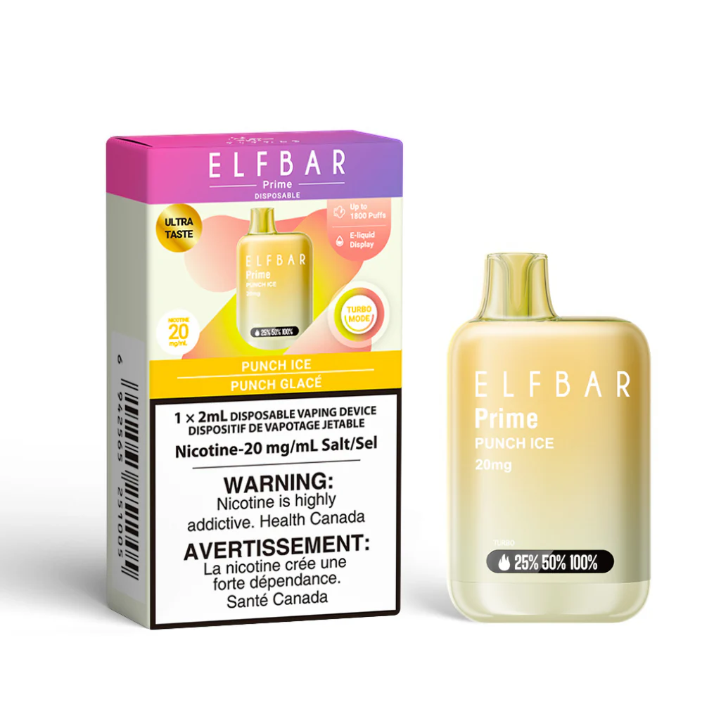 ELFBAR Prime 20mg - Punch Ice