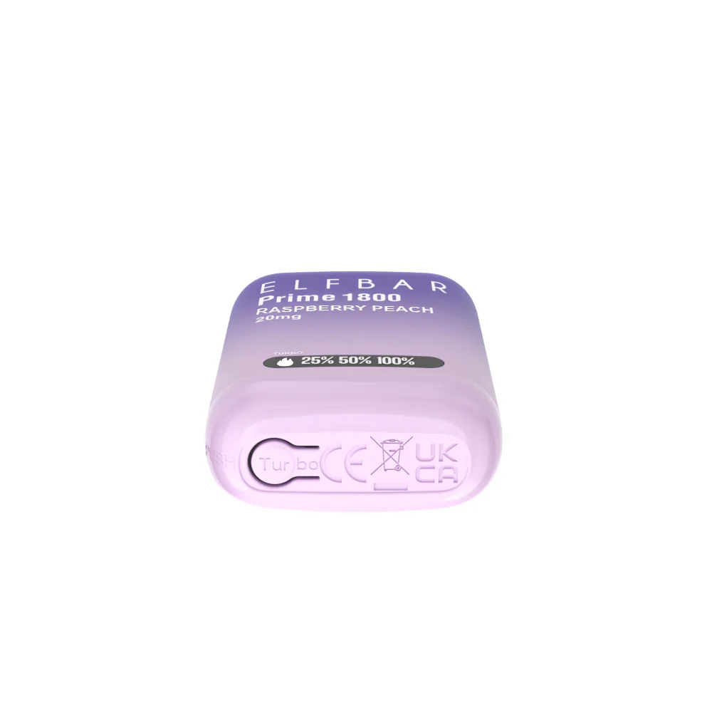 ELFBAR Prime 20mg - Raspberry Peach - Image 11