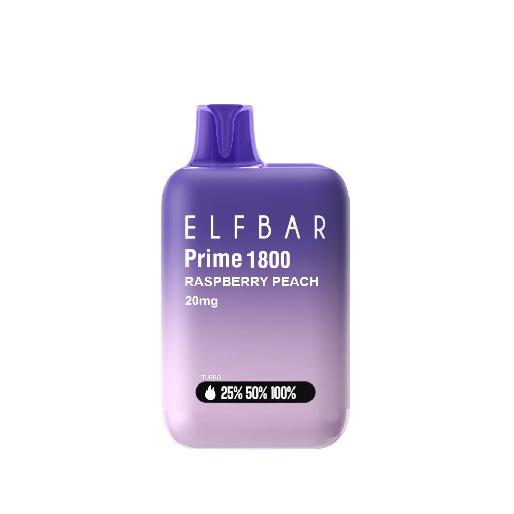 ELFBAR Prime 20mg - Raspberry Peach - Image 2