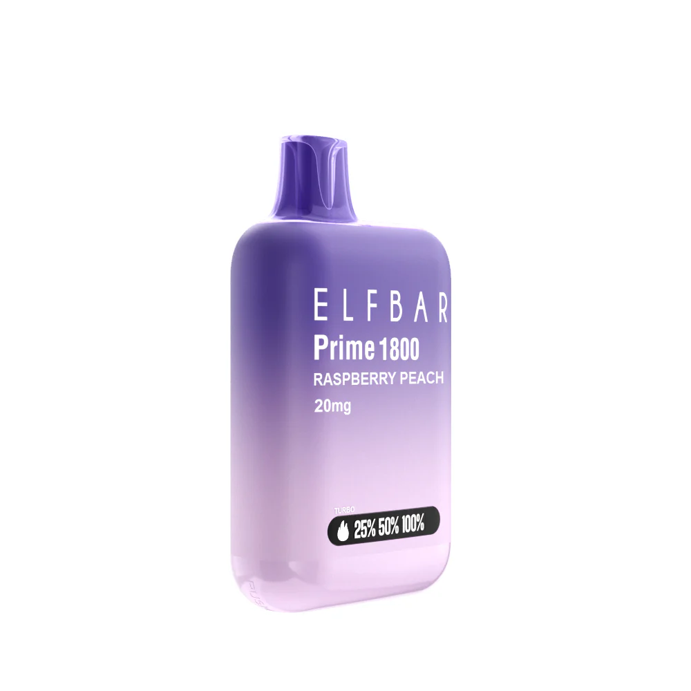 ELFBAR Prime 20mg - Raspberry Peach - Image 4