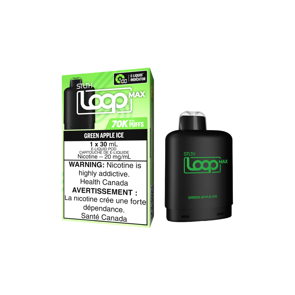STLTH - LOOP Pod 30mL - Green Apple Ice