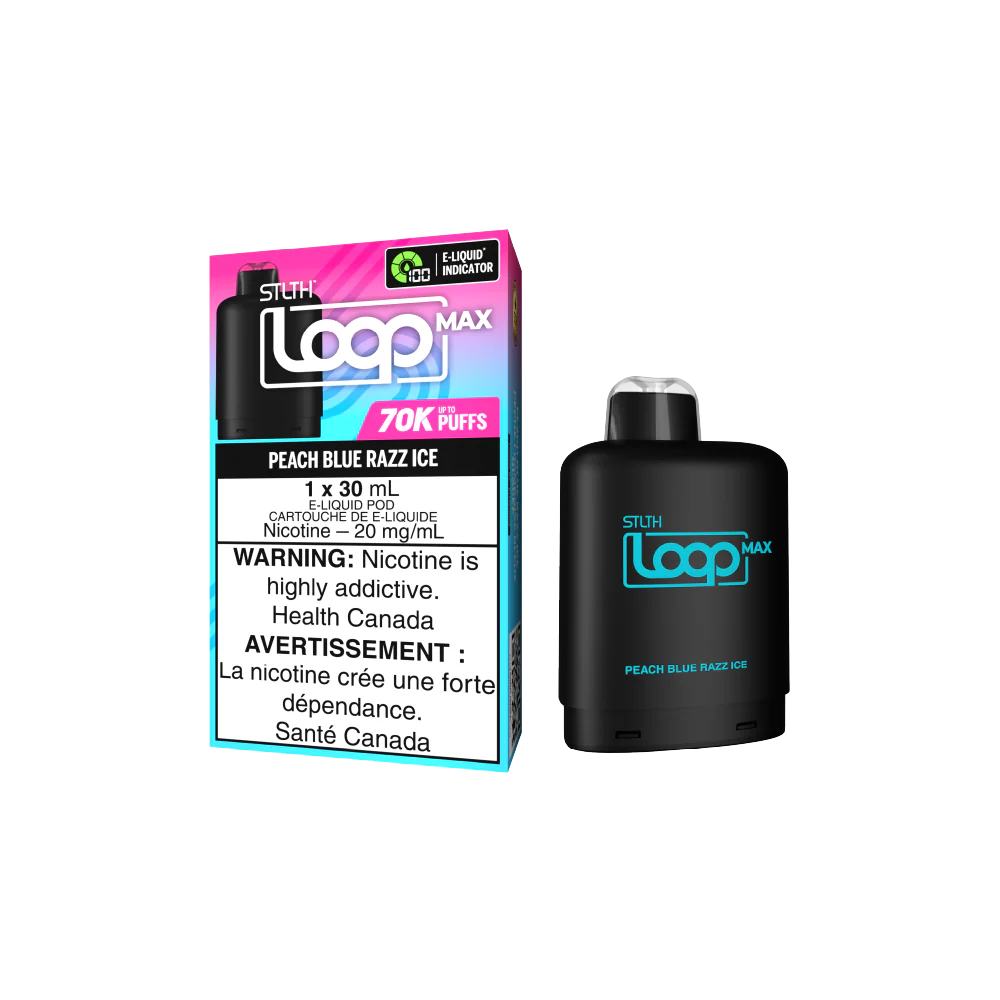 STLTH - LOOP Pod 30mL - Peach Blue Razz Ice